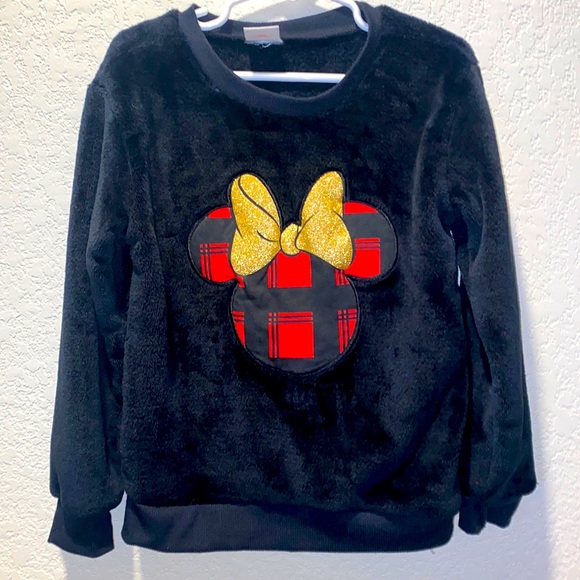 Disney Other - Size 4T - 5T Disney Minnie Mouse Soft Black Sweater